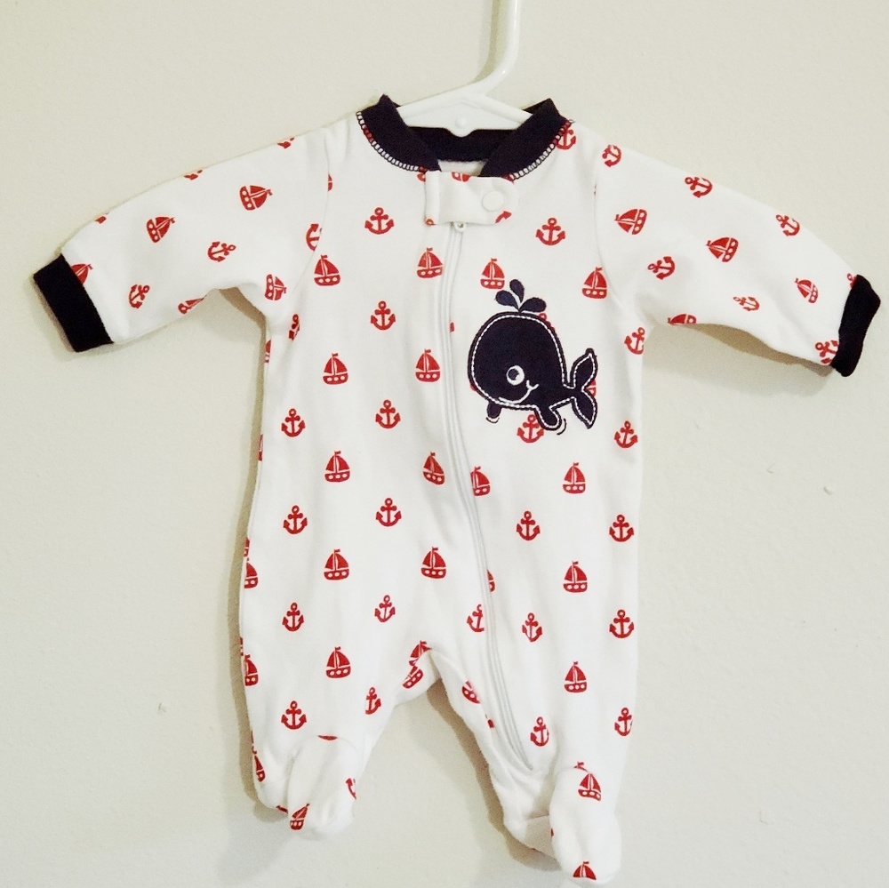 Garanimals Footed Bodysuit w/Sailboats